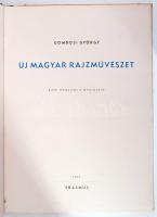 Gombosi György: Új magyar rajzművészet. Rippl Rónaitól a nyolcakig. 1945, Erasmus. Félvászon kötés, ...