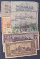 Kis pengő, infla tétel, 11db T:III,IV