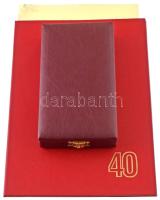 1976. "Szocialista Magyarországért Érdemrend" aranyozott, zománcozott bronz kitüntetés mel...