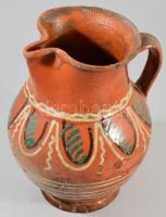 Kancsó. Dél-Alföld vagy Erdély, cca 19. sz. vége, javított, m: 22 cm