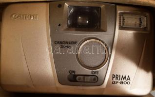 Doboznyi vegyes fényképezőgép tétel, közte Canon Prima BF-800, Concord 850, Fotostar AF-621D, Smena ...