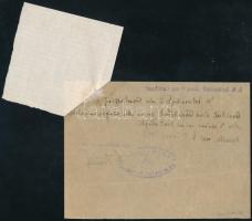 1918 Dunai Flottila. S.M. Spitalschiff Erzherzog Franz Ferdinand
Hivatalos elismervény, kiállítva a...