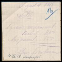 1918 Dunai Flottila. S.M. Spitalschiff Erzherzog Franz Ferdinand
Hivatalos elismervény, kiállítva a...