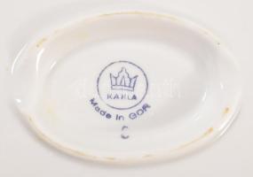 Kahla irizáló felületű szószkiöntő, jelzett, hibátlan, h: 21 cm