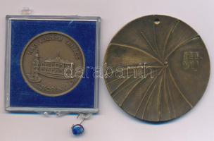 1968. "Országos Nyári Gyümölcs és Zöldségkiállítás Nagykőrös / III. díj" kétoldalas bronz ...