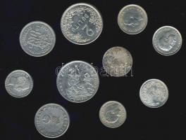 Kis vegyes Ag tétel, 10db, benne brit, holland, litván, finn stb. T:2,3