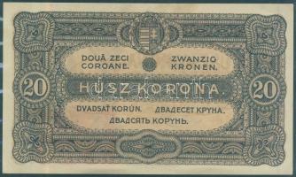 1920. 20K sorszám között pont T:I- kis folt