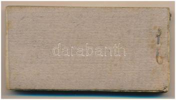 1942. Miskolc 40f "Miskolczi Orth. Izraelita Anyahitközség" vágatási jegy / értékjegy 1db ...