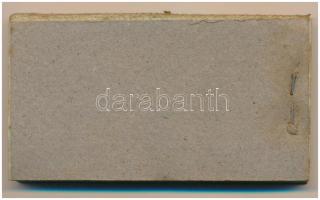 1929. Miskolc 1 1/2f "Miskolczi Orth. Izraelita Anyahitközség" vágatási jegy / értékjegy 1...