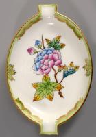 Herendi VBO mintás ékszeres tálka, hamuzó és fűszerkínáló, jelzett, hibátlan, h: 11,5 cm