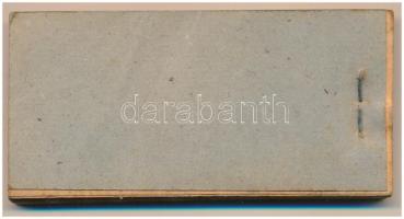 1938. Miskolc 3f "Miskolczi Orth. Izraelita Anyahitközség" vágatási jegy / értékjegy 1/4kg...