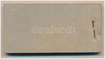 1938. Miskolc 6f "Miskolczi Orth. Izraelita Anyahitközség" vágatási jegy / értékjegy 1/2kg...