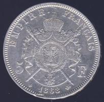 Franciaország 1869. 5Fr Ag III. Napóleon T:2- ph