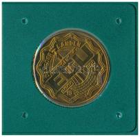 Hollandia 1990. 1 ECU sárgaréz "A Zutpher-i oklevél 800. évfordulója" sérült fólia tokban, tanúsítvánnyal T:UNC, kis patina Netherlands 1990. 1 ECU brass "800th Anniversary Zutpher Charter" in damaged foil packaging, with certificate C:UNC, small patina Krause X#24