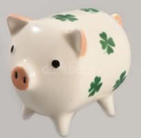 Aquincum szerencsemalac. Jelzett, hibátlan, 6x4 cm