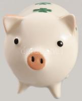 Aquincum szerencsemalac. Jelzett, hibátlan, 6x4 cm