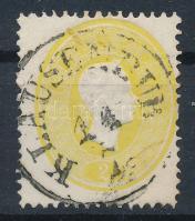 1861 2kr élénk szín, kihagyott foglyukak / perforation error "KLAUSENBURG"