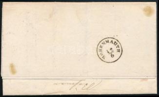 1869 2kr nyomtatványon / on printed matter "PEST / VASP." - Hohemauth