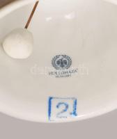 Hollóházi karácsonyi mintás csengő. Jelzett, hibátlan, m: 10,5 cm