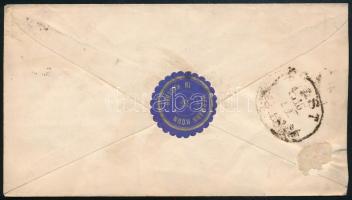 1868 5kr díjjegyes boríték / PS-cover "KASSA" - Pest