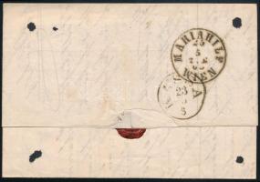 1869 5kr levélen / on cover "SZEPES-VÁRALLYA" - Wien