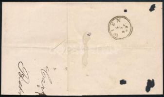 1869 5kr levélen / on cover "BESZTERCZE / ERDÉLY" - Bécs