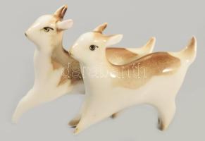 Zsolnay gidapár. Jelzett, hibátlan, 9x6,5 cm