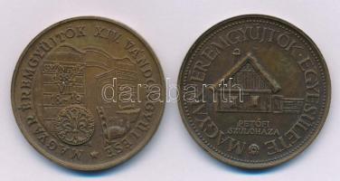 Lapis András (1942-) 1981. "10 éves a Kiskőrösi Csoport / Petőfi szülőháza" kétoldalas bro...