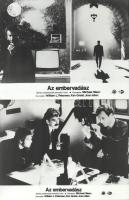 cca 1989 előtt készült, "Az embervadász" című amerikai film jelenetei és szereplői, 5 db vintage produkciós filmfotó (vitrinfotó, lobbyfotó) ezüst zselatinos fotópapíron, a használatból eredő (esetleges) kisebb hibákkal, 18x24 cm