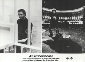 cca 1989 előtt készült, "Az embervadász" című amerikai film jelenetei és szereplői, 5 db v...