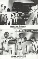 cca 1989 előtt készült, "Indul az űrhajó" című szovjet film jelenetei és szereplői, 11 db ...