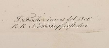 [A Lipót rend nagykeresztje] Grosskreutz der kaiser. oesterreich. Leopolds Orden. Wien, 1808. T. Fis...