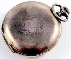 Reym ezüst (Ag) tokos zsebóra, hiányos, d: 4,5 cm, bruttó 61g