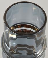 Szovjet design váza. Aranyozott, formába öntött, hibátlan 26 cm