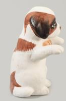 Hollóházi Morzsi. Festett biszkvit porcelán, jelzett, hibátlan, m: 7,5 cm