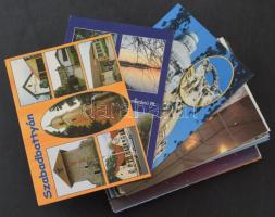 Kb. 100 db MODERN megíratlan magyarországi város képeslap / Cca. 100 modern unused Hungarian town po...