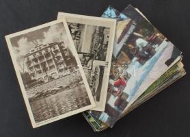 Kb. 100 db MODERN külföldi város képeslap / Cca. 100 modern foreign town postcards