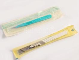 2 db steril szike, eredeti csomagolásban