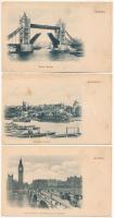 1900 London - 5 pre-1945 town postcards