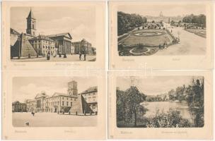 Karlsruhe - 7 pre-1945 town postcards. Dr Trenkler &amp; Co. (Leipzig)