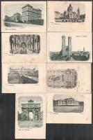 München - 8 pre-1945 town postcards