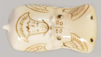 Aquincum víziló. Terv.: Ősz Szabó Antónia. Jelzett, hibátlan, 7x5,5 cm