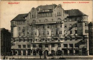 1914 Budapest VIII. Gutenberg Otthon, Intim vendéglő és Kávéház (EK)