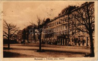 1926 Budapest I. Alkotás utca, cukrászda. Özv. Fekete Lajosné kiadása (EK)