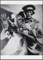 cca 1930 Angelo Funk Pál (1894-1974) budapesti fényképész és fotóművész felvétele (Babatánc), 1 db modern nagyítás, jelzés nélkül, 21x15 cm