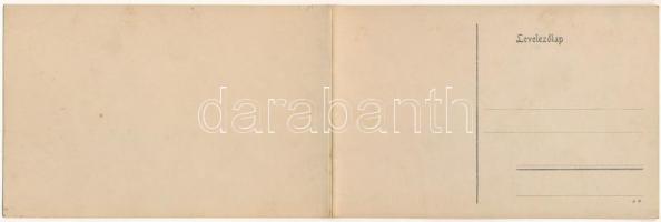 Budapest XII. Új Szent János Kórház teljes látképe. 2-részes kihajtható panorámalap