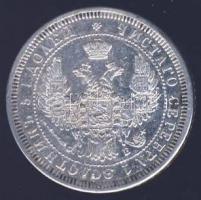 Oroszország 1858 25k Ag T:3 k./ph