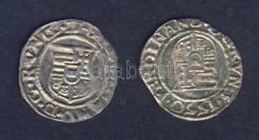 I.Ferdinánd 1526-1564. Denár Ag (2x) klf évszámmal T:3