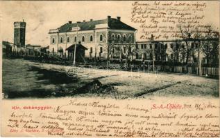 1902 Sátoraljaújhely, Kir. dohánygyár. Lövy A. kiadása (EB)