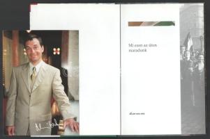 Mi ezen az úton maradunk. 1956-2002. Orbán Viktor (1963- ) miniszterelnök által dedikált példány! (B...